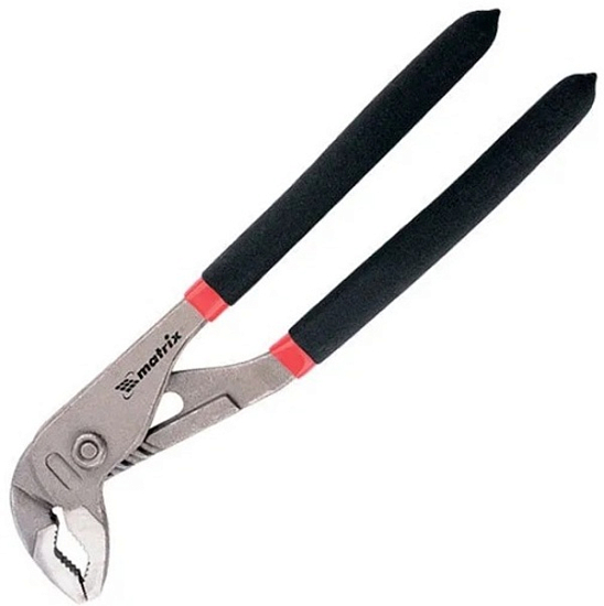 Клещи переставные 165мм MATRIX 15707, обливные рукоятки
