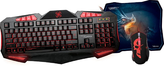 Клавиатура+мышь QUMO AXE STRIKE