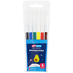 Фломастеры ArtSpace "Космические приключения" 06цв., ПВХ, европодвес WCP06_26803