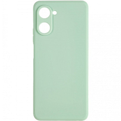 Задняя накладка ZIBELINO Soft Matte для Realme 10 Pro 5G (мятный) с микрофиброй