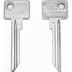 Заготовка ключа PET-1_PTZ1R_PEK1L_PTR1S_x_X36 KHP