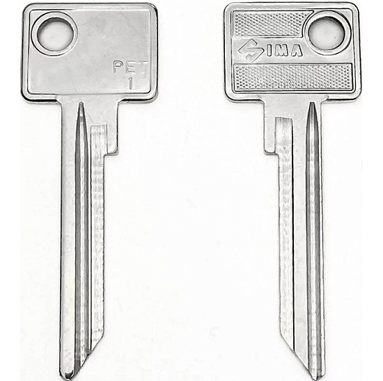 Заготовка ключа PET-1_PTZ1R_PEK1L_PTR1S_x_X36 KHP