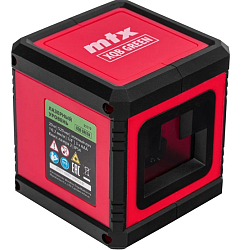 Лазерный уровень XQB GREEN Basic SET, 20 м, зеленый луч, батарейки, резьба 1/4"// MTX