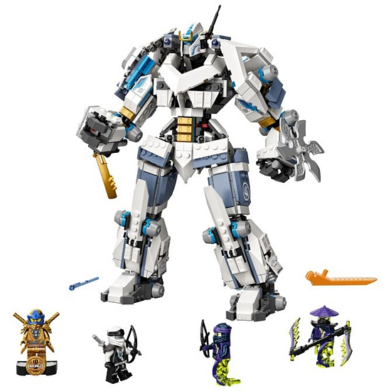 Конструктор LEGO NINJAGO 71738 Битва с роботом Зейна