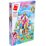 Конструктор Qman Принцессы «Королевский замок», 5 минифигур и 1169 деталей