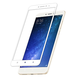 Противоударное стекло NONAME для XIAOMI Redmi 4X белое, в техпаке