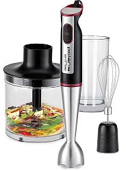 Блендер POLARIS PHB 0859 черный/красный