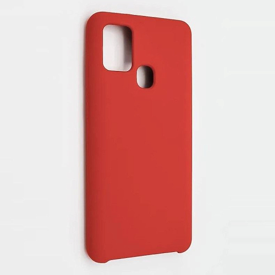 Задняя накладка ZIBELINO Cover Slide для Samsung Galaxy S21 (красный)