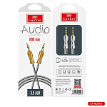 Кабель Jack 3.5 <--> Jack 3.5  0.8м EARLDOM ET-AUX16 серебряный