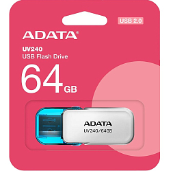USB 64Gb A-Data UV240 белый