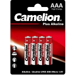 Элемент питания CAMELION LR03 Plus BL-4