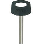 Заготовка ключа SOLEX фин квадратный с пазом пластик 38м*2,7 КНР