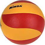 Мяч волейбольный MINSA, размер 5, PU, клееный, цвета МИКС