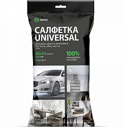 Салфетка микрофибра GRASS IT-0458, 30*30см, 10шт, 320гр/м