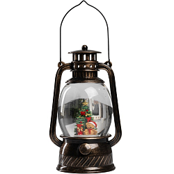 Фигура светодиодная «Елочка», 20.8×11.9×9.7 см, музыка, батарейки ААх3 (не в комплекте), USB, свечение тёплое белое