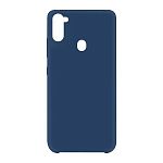 Задняя накладка ZIBELINO Soft Case для Samsung A11/M11 (A115/M115) (темно-синий)