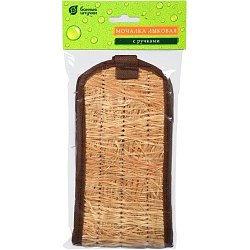 Мочалка лыковая с ручками БАННЫЕ ШТУЧКИ 43*11*0,4см (66*11*0,4см с ручками) 40081