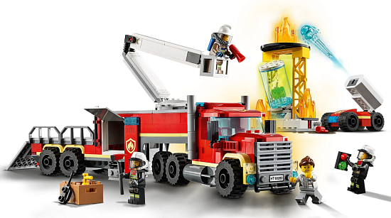 Конструктор LEGO City 60282 Команда пожарных (Уценка)