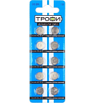 Элемент питания ТРОФИ AG10 (389) (SR1130W) LR1130, LR54