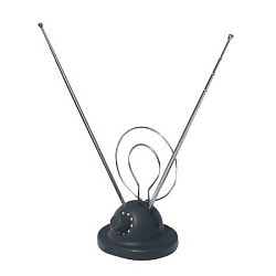 Антенна комнатная STARWIND CA-120 черная, пассивная