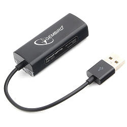 Сетевой адаптер GEMBIRD NIC-U2 Ethernet USB 2.0 - Fast