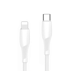Кабель Lightning <--> Type-C  0.25м EARLDOM EC-163 C-I белый