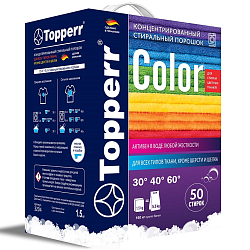Стиральный порошок-концентрат TOPPERR Color 3204, 1500г