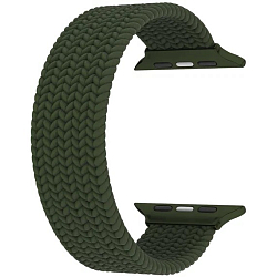 Плетеный нейлоновый ремешок LYAMBDA STEROPA для Apple Watch 38/40 mm DSN-11-40-DG Dark Green