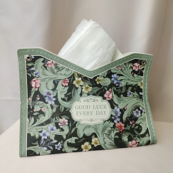 Салфетница Зеленые цветы