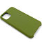 Силиконовый чехол SILICONE CASE для iPhone 11 (хаки) (не оригинал)