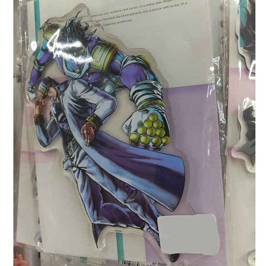 Акриловый стенд (13-15см) 2D ДжоДжо, № 17