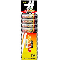 Элемент питания ТРОФИ LR06 ENERGY POWER BL-10 (100/800/19200)