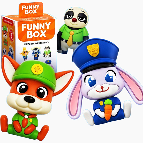 Игрушка-сюрприз Funny box, Зверополис 10954384