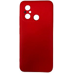 Задняя накладка SILICONE COVER для Xiaomi Redmi 12C 4G №17 Красный