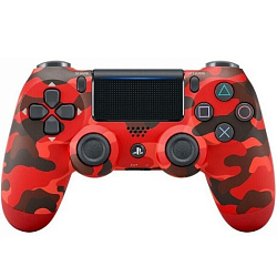 Геймпад БП для SONY PS4 Dual Shock Camouflag Red (не оригинал)