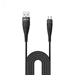 Кабель USB <--> microUSB  3.0м MIVO MX-61M черный