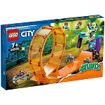 Конструктор LEGO City 60338 Трюковая петля «Сокрушительный шимпанзе»