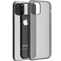 Силиконовый чехол HOCO для iPhone 11 Pro, Light series, прозрачно-чёрный