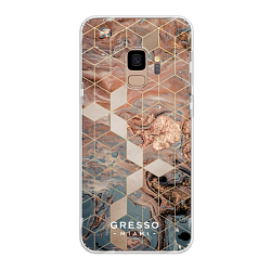 Задняя накладка GRESSO для Samsung Galaxy S9. Коллекция "Casino Royale". Модель "Chocolate"