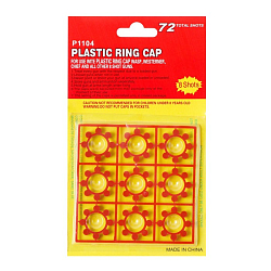 Пистоны для игрушечного оружия, 8 зарядов, 72 выстрела 9770546