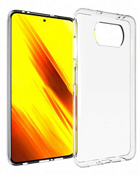 Задняя накладка ZIBELINO Ultra Thin Case для Xiaomi Poco X3 прозрачный