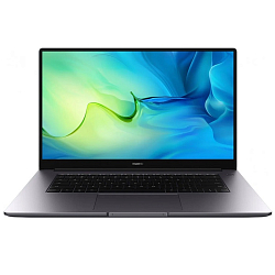 Ноутбук 15.6" Huawei MateBook D 15 Core i5 1135G7 8Gb SSD256Gb Intel Iris Xe graphics IPS FHD (1920x1080) Windows 11 Home grey WiFi BT Cam
