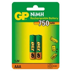 Аккумулятор GP R03 750 mAh BL-2 NiMh