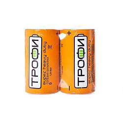 Элемент питания ТРОФИ R20 Классика  (б/б)