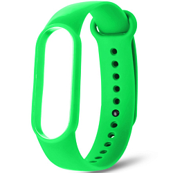 Силиконовый ремешок ISA для Mi Band 7 silicon loop tea green #16