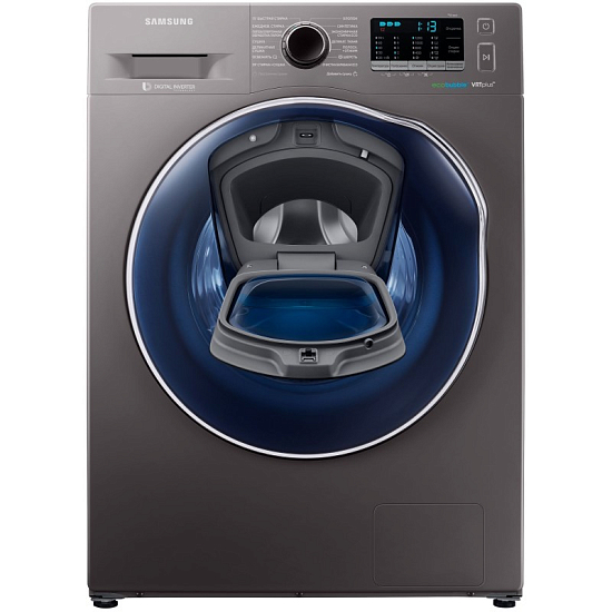 Стиральная машина Samsung WD80K52E0ZX/LD темно-серебристый