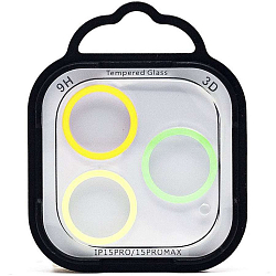 Противоударное стекло для камеры СG07 для iPhone 15 Pro/15 Pro Max (2) (multicolor)