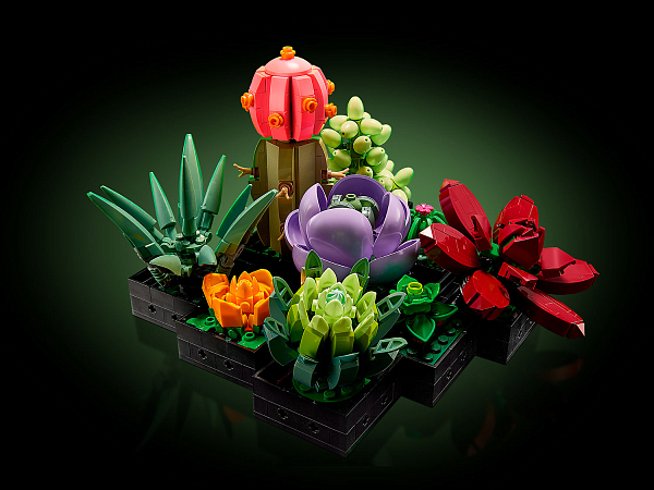 Элегантные растения LEGO
