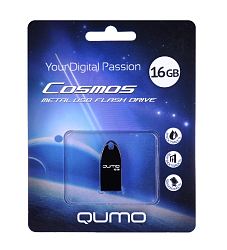 USB 16Gb Qumo Cosmos чёрный