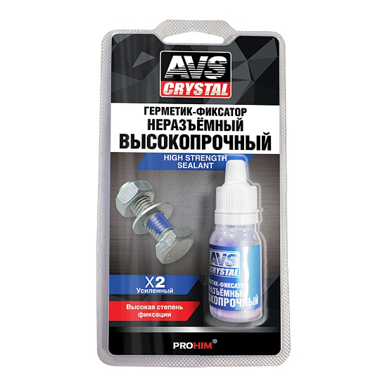 Герметик-фиксатор AVS AVK-133 (анаэробный ) высокопрочный 6мл